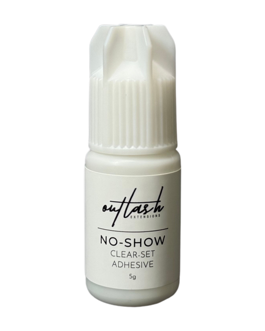 No-Show Clear Set Adhesive