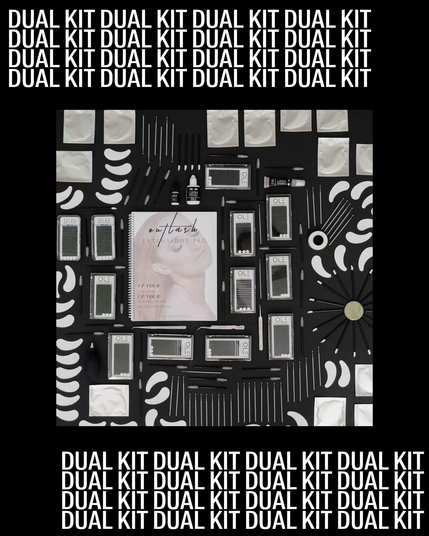 CLASSIC VOLUME DUAL KIT - Eyelash Extension Kit Canada | OutLash Extensions Pro Canada