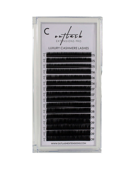 ULTRA-LIGHT C CURL CASHMERE MIXED LASHES | Wholesale Vendor