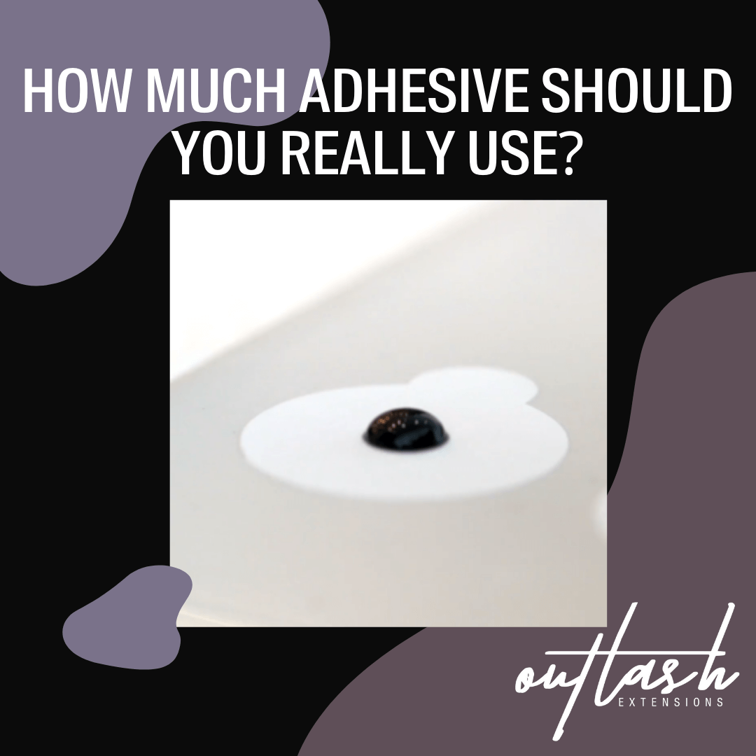 Lashing Supplies: How Much Adhesive Should You Really Use?