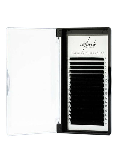 Premium Silk Mixed C Curl Eyelash Extensions Supplies Canada